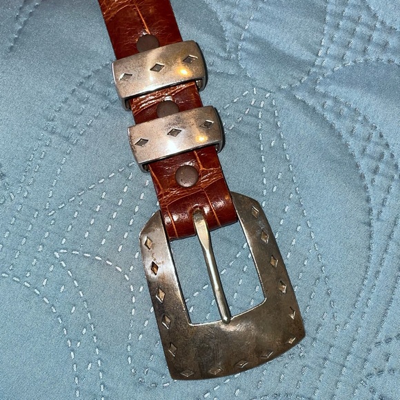 Sterling Silver Douglas Magnus Buckle set - Picture 5 of 10